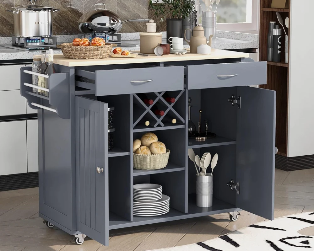 movable kitchen units